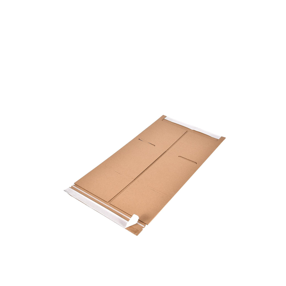 Heavy-duty book wrap sealed and ready for dispatch