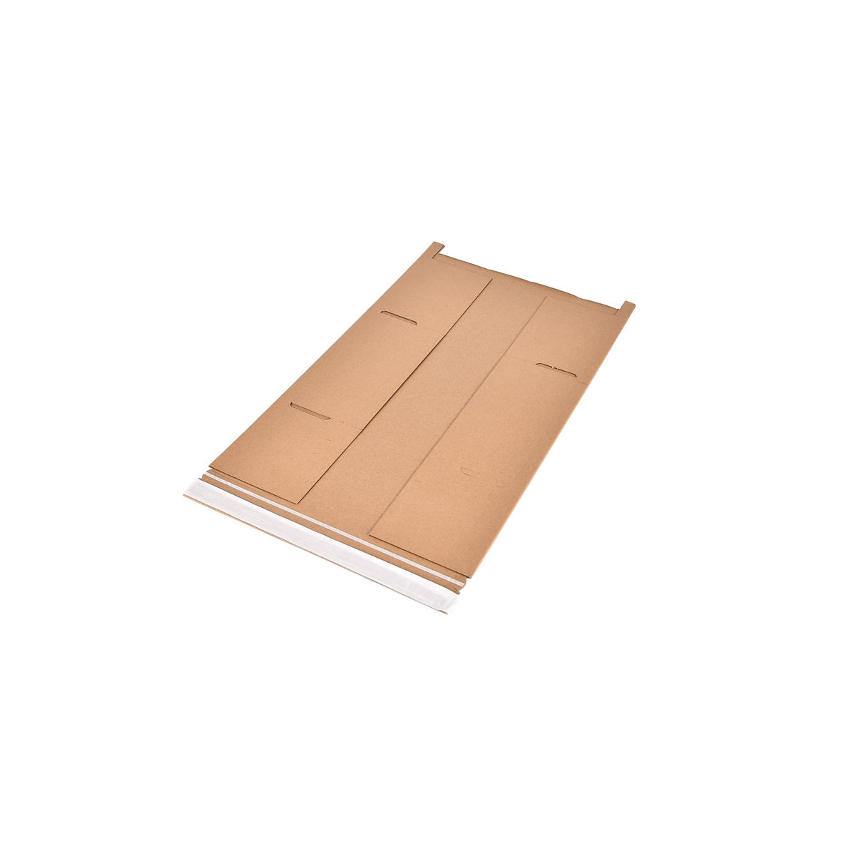 Close-up of the corrugated board on a heavy-duty book wrap