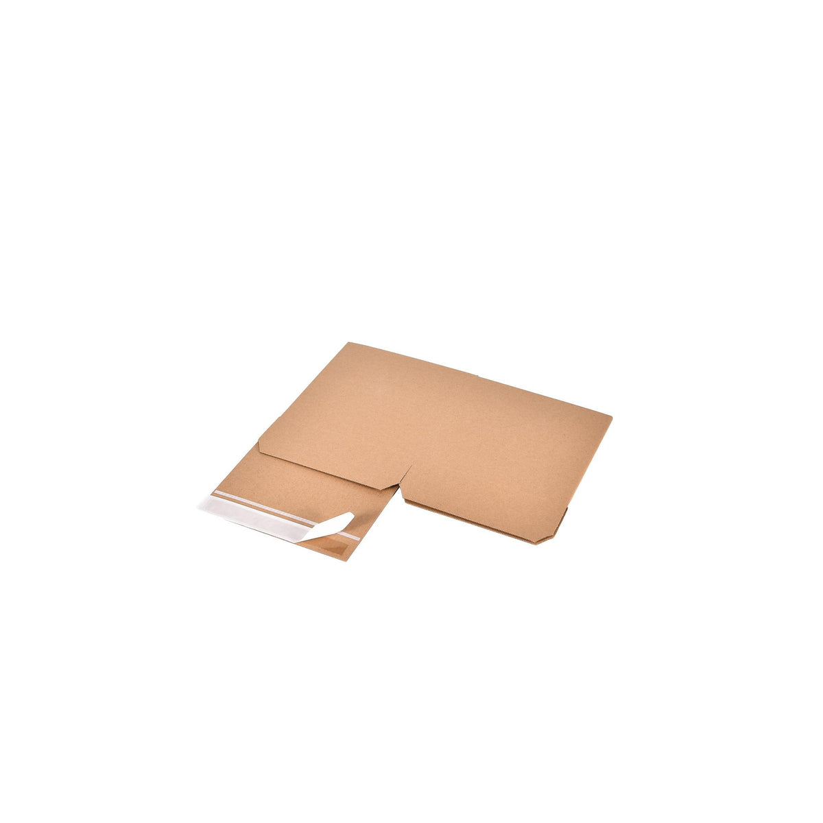 Mug box, flat-packed and ready to assemble