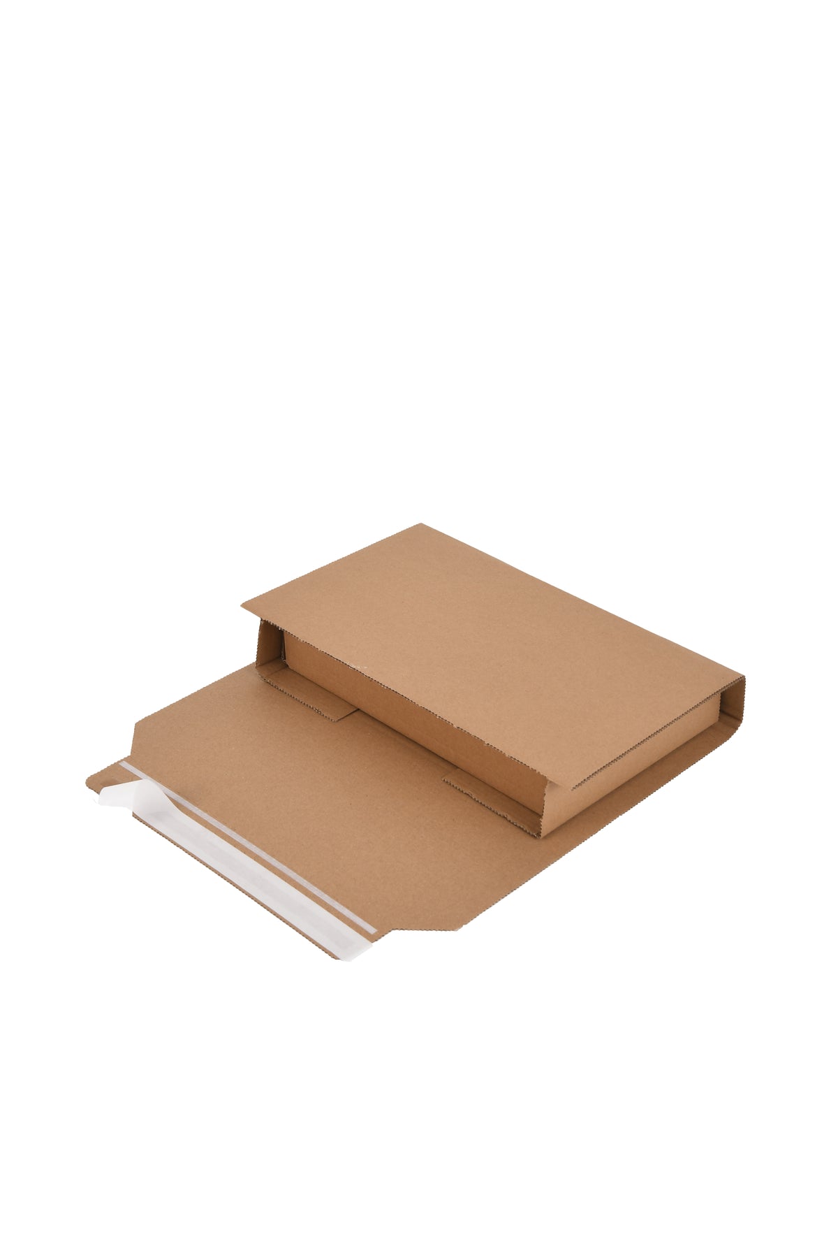 Light-duty book wrap, top-down view