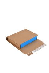 Light-duty book wrap in use at a packing bench