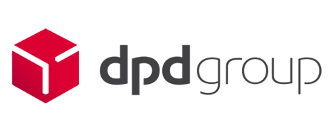 DPD Group logo with a red box icon on a white background