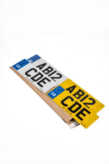 Number Plate Bags